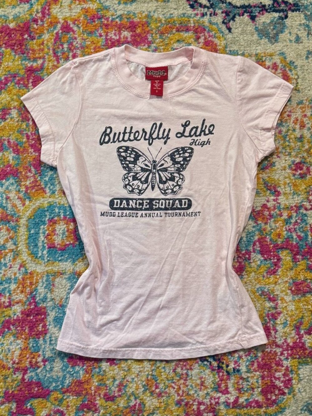 Vintage Y2K Mudd Baby Tee Size Small
